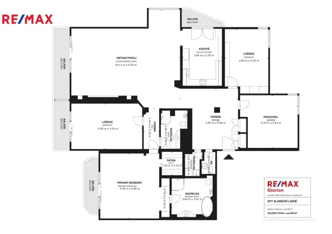 Prodej bytu 5+1, Karlovy Vary, U Imperiálu, 253 m2