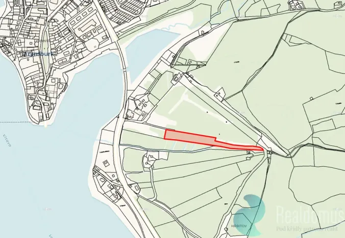 Prodej pozemku pro komerční výstavbu, Frymburk, 10831 m2