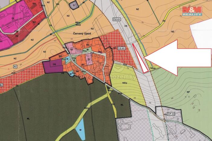 Prodej pole, Zbůch, 3092 m2