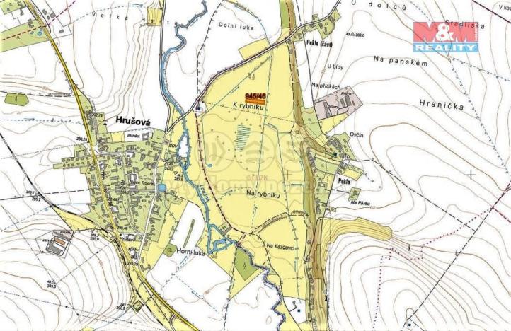 Prodej louky, Cerekvice nad Loučnou - Pekla, 1811 m2