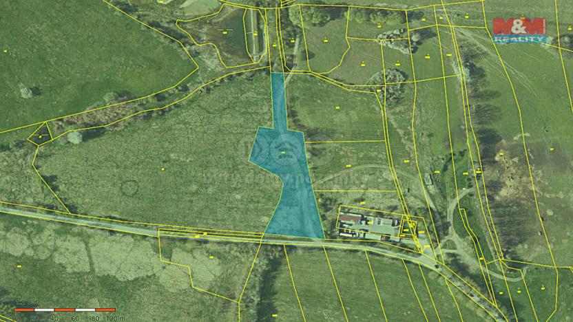 Prodej trvalého travního porostu, Mirošovice, 5881 m2