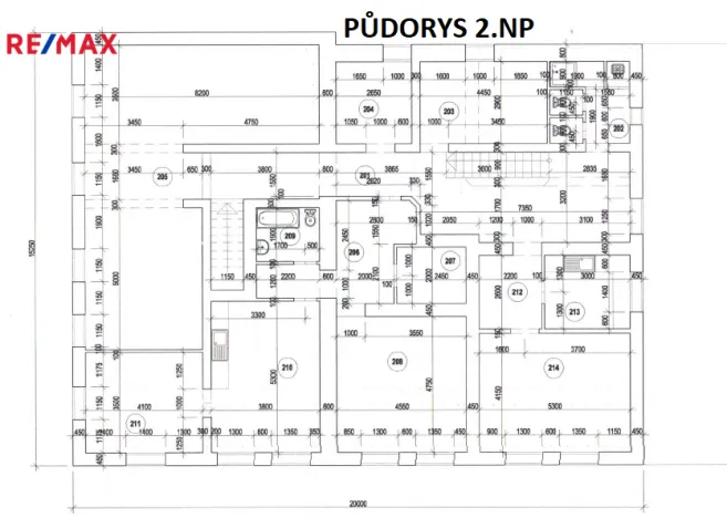 Prodej činžovního domu, Dašice, náměstí T. G. Masaryka, 450 m2