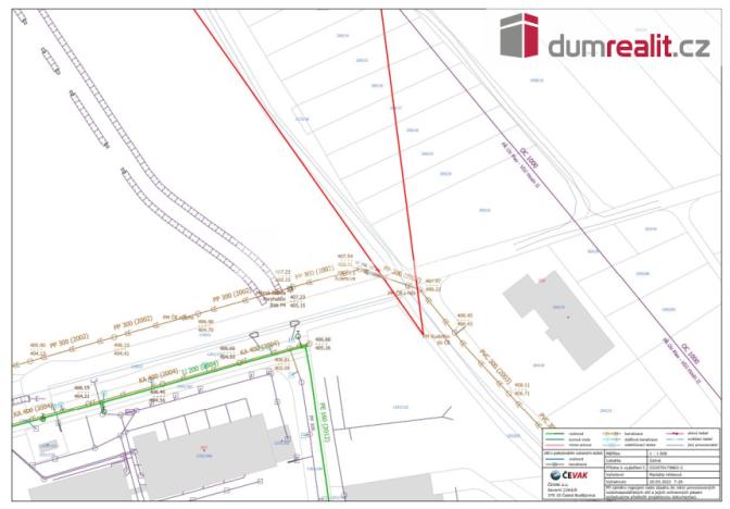 Prodej pozemku pro komerční výstavbu, Úsilné, 6439 m2