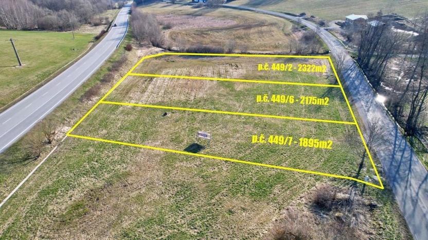 Prodej pozemku pro bydlení, Hořice na Šumavě, 1895 m2