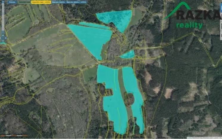 Prodej zemědělské půdy, Hošťka, 645446 m2