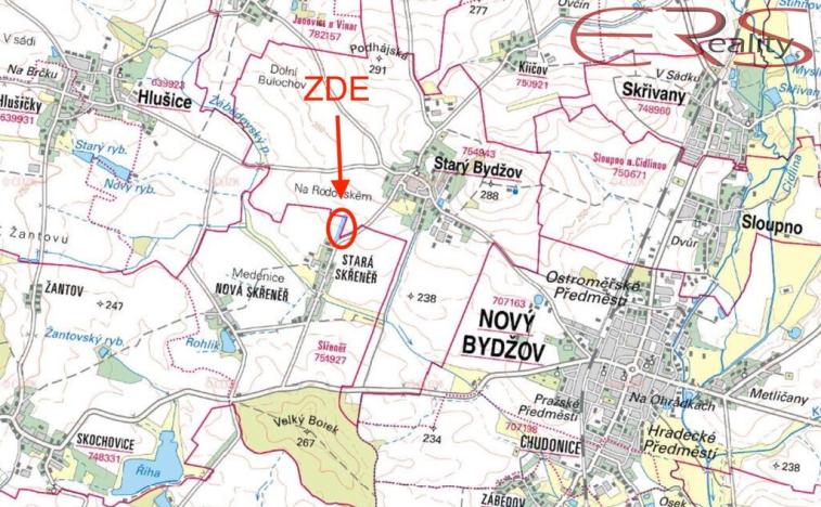 Prodej zemědělské půdy, Nový Bydžov, 11484 m2