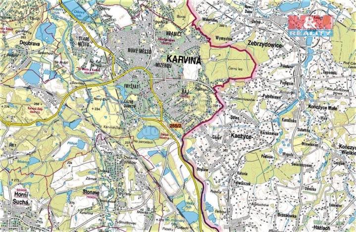 Prodej lesa, Karviná, 488 m2