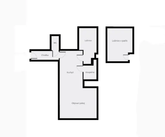 Pronájem bytu 3+kk, Praha - Libeň, Pivovarnická, 51 m2
