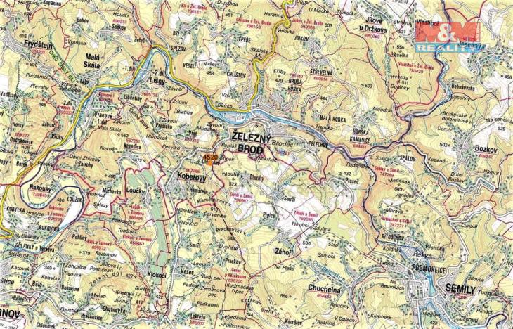 Prodej trvalého travního porostu, Koberovy, 6562 m2