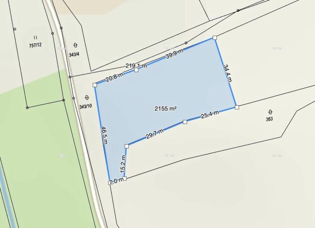 Prodej pozemku pro bydlení, Vyšší Brod, Lidická, 2155 m2