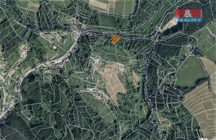 Prodej lesa, Koberovy, 987 m2