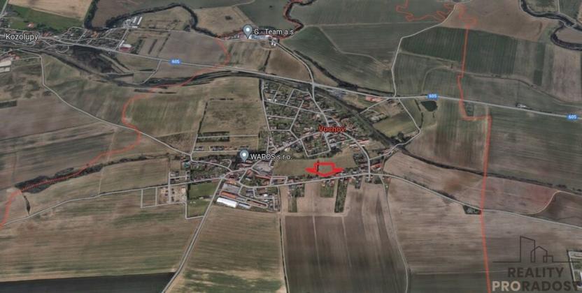 Prodej pozemku pro bydlení, Vochov, 2098 m2