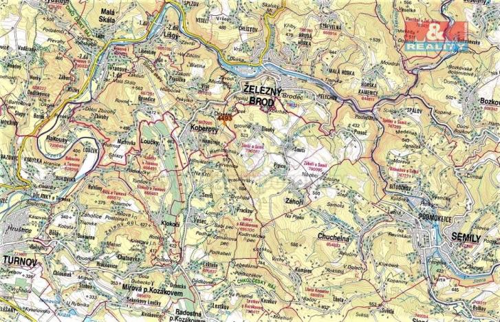 Prodej lesa, Koberovy, 2062 m2