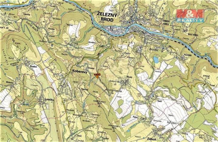 Prodej lesa, Koberovy, 2062 m2