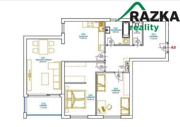 Prodej bytu 3+1, Klatovy, 113 m2