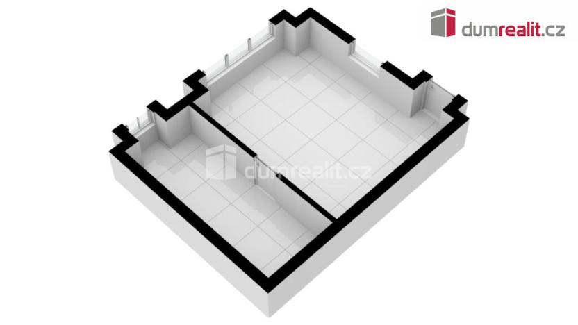 Pronájem obchodního prostoru, Břeclav, náměstí T. G. Masaryka, 43 m2