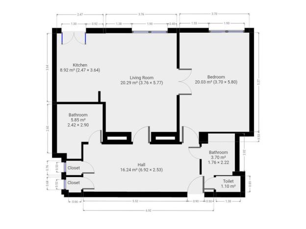 Pronájem bytu 2+kk, Praha - Vinohrady, náměstí Jiřího z Lobkovic, 78 m2