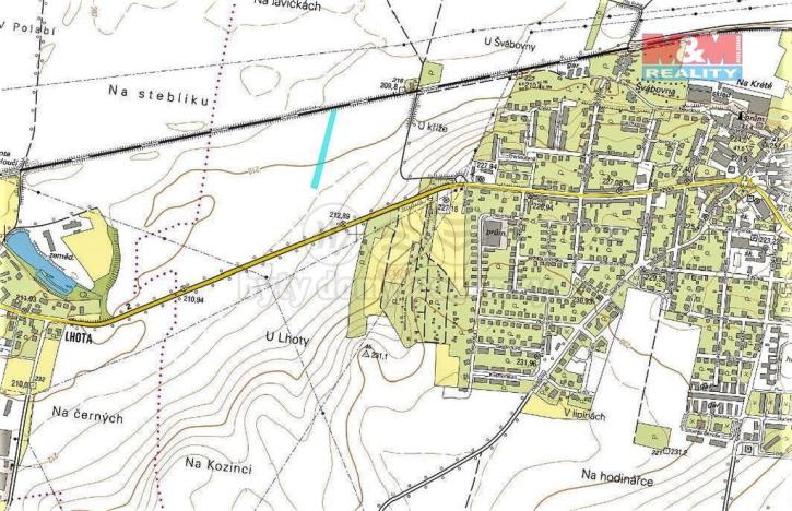 Prodej pole, Přelouč, 3348 m2