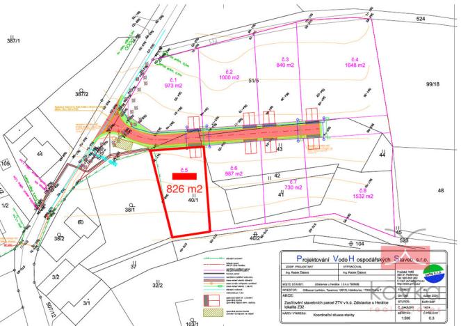 Prodej pozemku pro bydlení, Herálec - Zdislavice, 826 m2