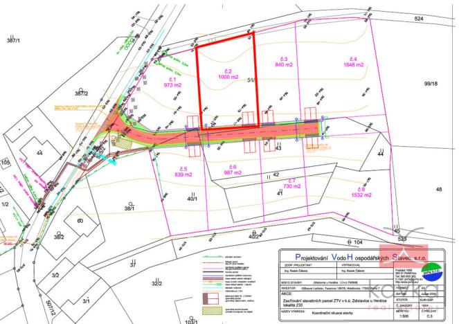 Prodej pozemku pro bydlení, Herálec - Zdislavice, 1000 m2