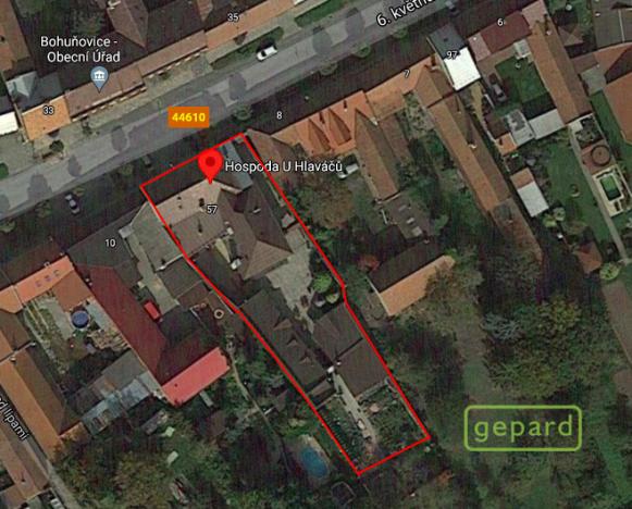 Prodej ubytování, Bohuňovice, 6. května, 800 m2