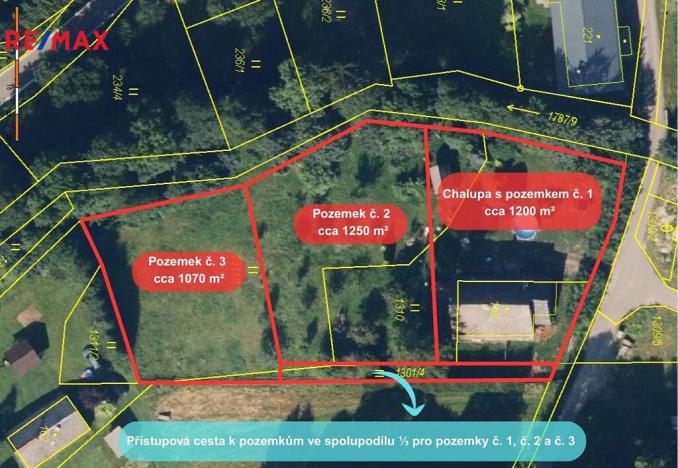 Prodej pozemku pro bydlení, Malá Morava, 1070 m2