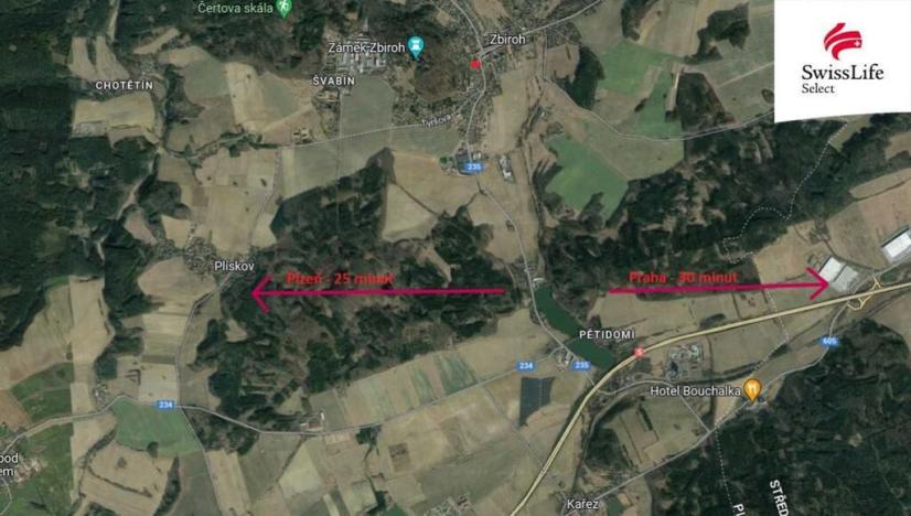 Prodej rodinného domu, Zbiroh, Sládkova, 372 m2