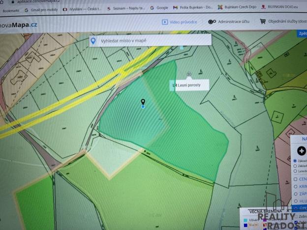 Prodej pole, Praha - Lipence, 15818 m2