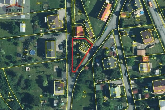 Prodej pozemku pro bydlení, Valašské Meziříčí - Podlesí, 350 m2