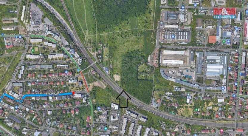 Prodej zahrady, Praha - Hostivař, 2670 m2