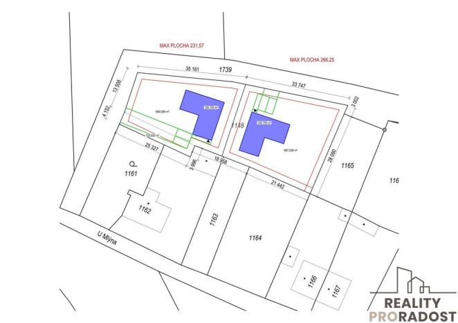 Prodej pozemku pro bydlení, Grygov, 1660 m2
