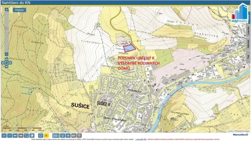 Prodej zemědělské půdy, Sušice, Hrádecká, 10640 m2
