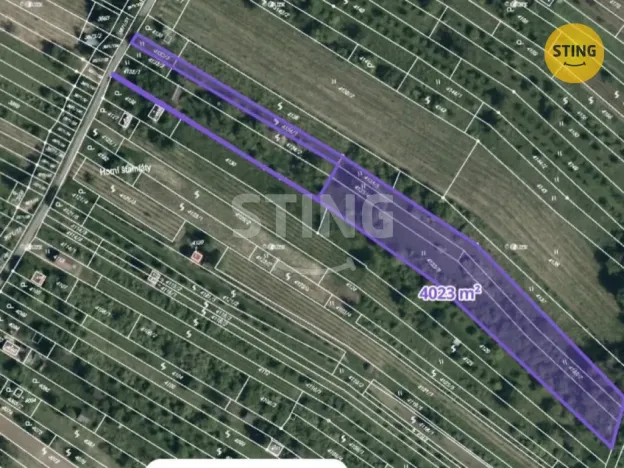 Prodej pozemku, Strážnice, 3973 m2