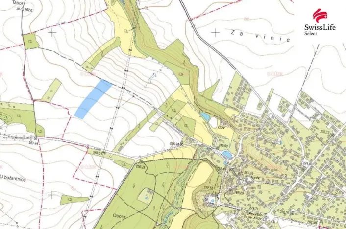 Prodej zemědělské půdy, Praha - Michle, 36799 m2