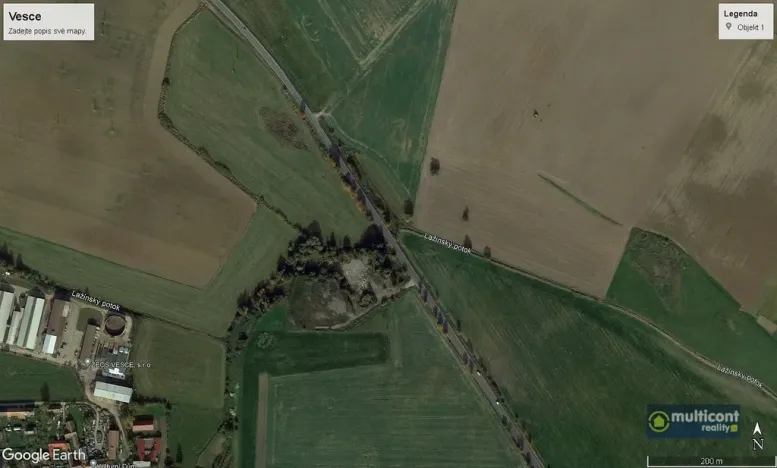 Prodej komerčního pozemku, Moravské Budějovice - Vesce, 16208 m2