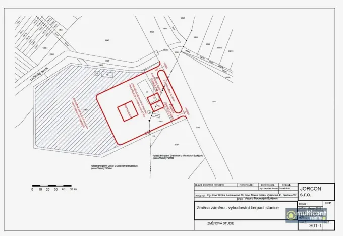 Prodej komerčního pozemku, Moravské Budějovice - Vesce, 16208 m2