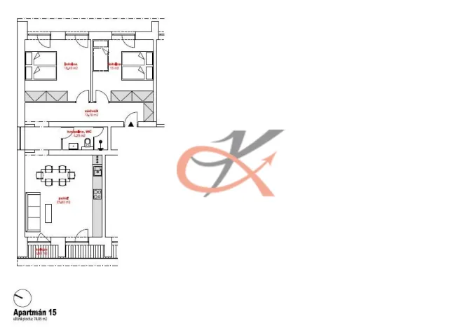 Prodej bytu 3+kk, Horní Bečva, 74 m2