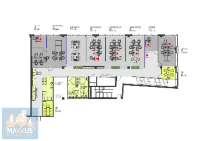Pronájem kanceláře, Praha - Vinohrady, Přemyslovská, 420 m2