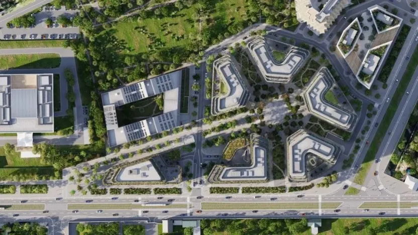 Pronájem kanceláře, Praha - Vinohrady, Vinohradská, 1703 m2