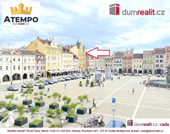 Pronájem kanceláře, České Budějovice - České Budějovice 1, Karla IV., 24 m2