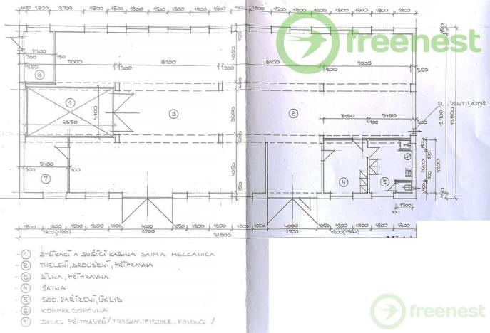 Prodej výrobních prostor, Chlumec nad Cidlinou, 517 m2