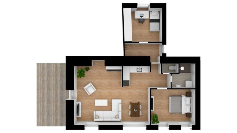 Prodej bytu 3+kk, Křišťanov - Arnoštov, 72 m2