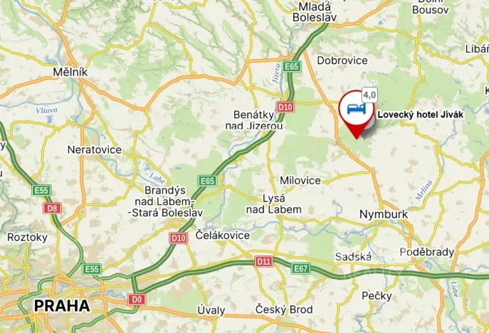 Prodej ubytování, Loučeň - Patřín, Jivák, 1150 m2