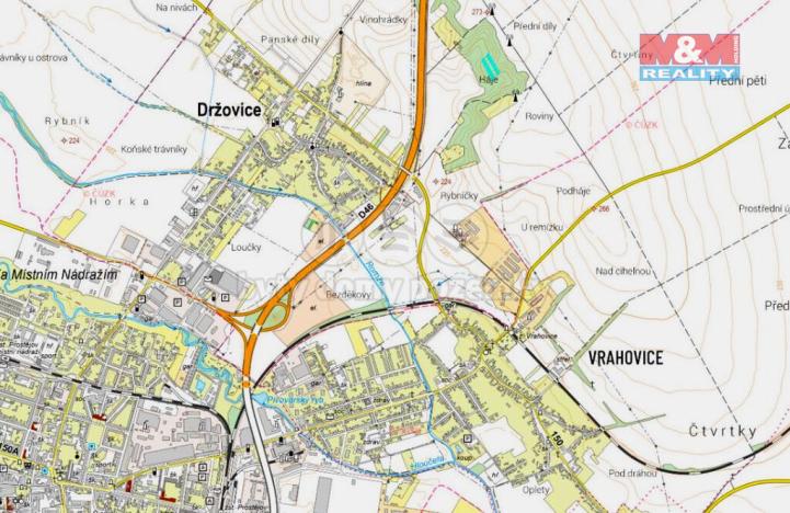 Prodej lesa, Prostějov - Držovice, 4332 m2