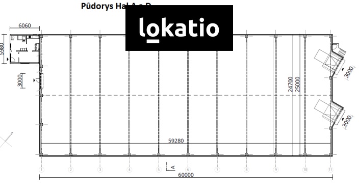 Pronájem skladu, Rousínov, 6014 m2