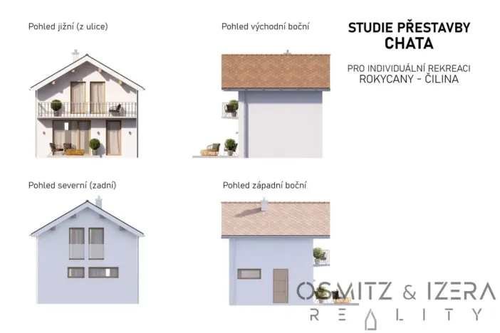 Prodej chaty, Rokycany - Plzeňské Předměstí, Čilina, 32 m2
