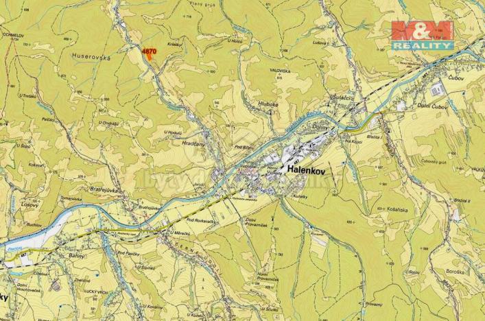 Prodej trvalého travního porostu, Halenkov, 12023 m2