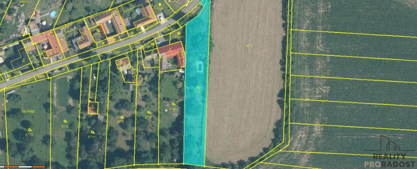 Prodej zahrady, Hranice, 2040 m2