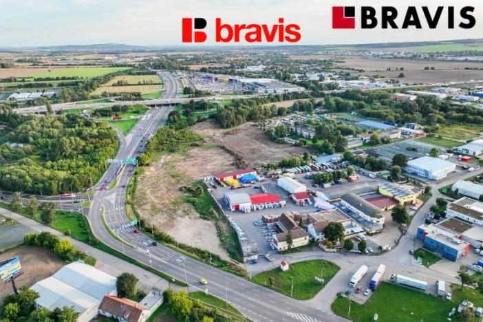 Pronájem pozemku pro komerční výstavbu, Brno, Kaštanová, 4000 m2
