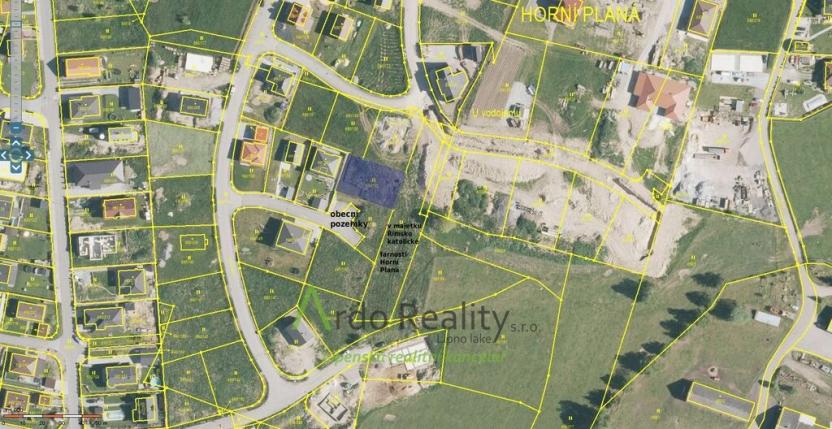 Prodej pozemku pro bydlení, Horní Planá, Nad Hřištěm, 690 m2